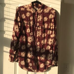 Equipment silk blouse